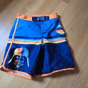 Star Wars swim trunks sz 7/8